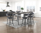 Canton Brown 5-Piece 48"Round Dining Room Set from Homelegance - Luna Furniture