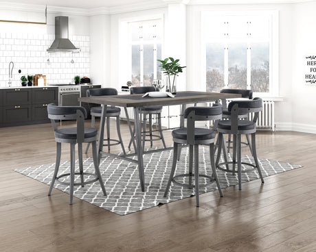 Canton Brown 5-Piece 48"Round Dining Room Set from Homelegance - Luna Furniture