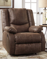 Bladewood Coffee Recliner from Ashley - Luna Furniture