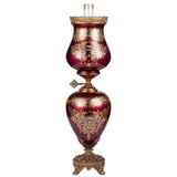 HD-6030L Bronze/Ruby Red/Gold Table Lamp from Homey Design - Luna Furniture
