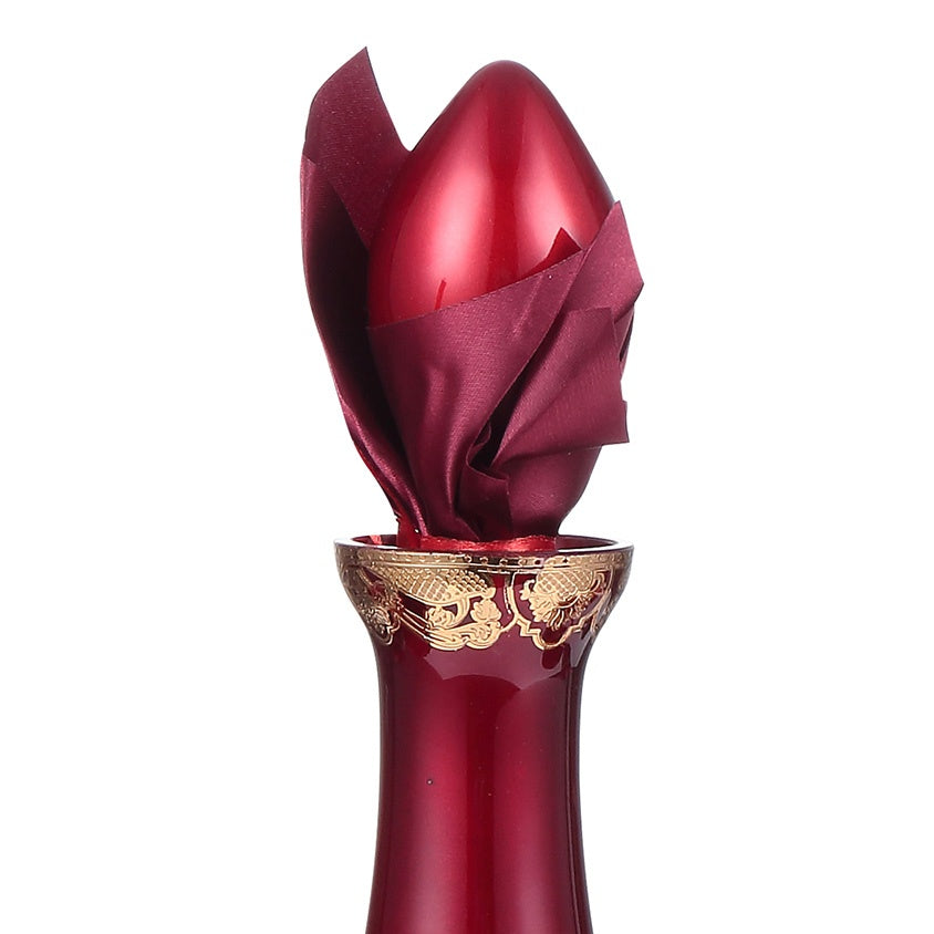 HD-6031 Bronze/Ruby Red/Gold 7-Piece Decanter Set from Homey Design - Luna Furniture