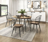 Canton Brown Side Chair, Set of 2 from Homelegance - Luna Furniture