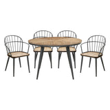Canton Brown 48" Round Dining Table