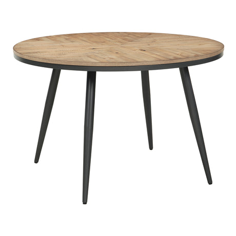 Canton Brown 48" Round Dining Table from Homelegance - Luna Furniture