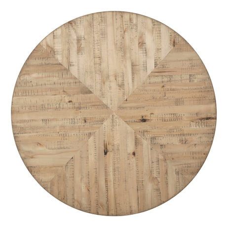 Canton Brown 48" Round Dining Table from Homelegance - Luna Furniture