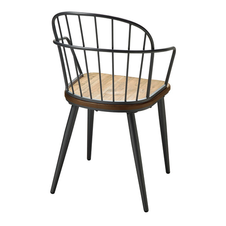 Canton Brown 5-Piece 48"Round Dining Room Set from Homelegance - Luna Furniture