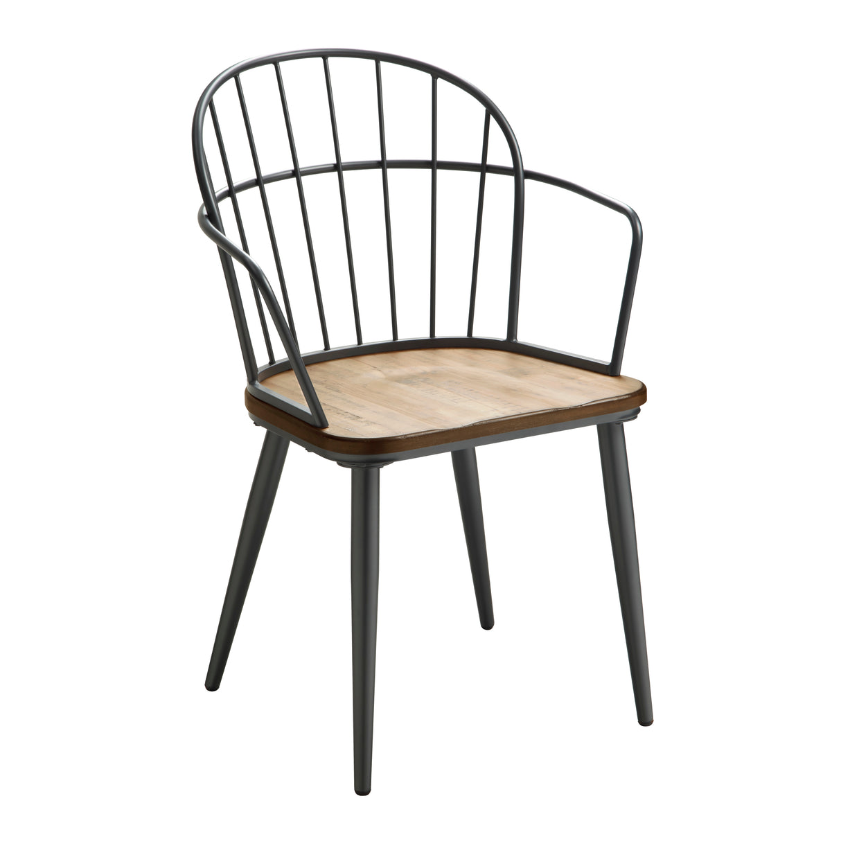 Canton Brown 5-Piece 48"Round Dining Room Set from Homelegance - Luna Furniture