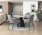Thea Gray Side Chair, Set of 2 from Homelegance - Luna Furniture