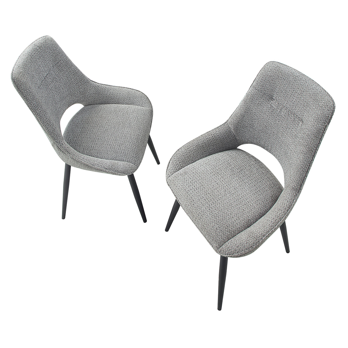 Thea Gray Side Chair, Set of 2 from Homelegance - Luna Furniture