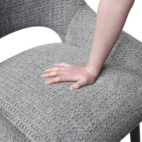 Thea Gray Side Chair, Set of 2 from Homelegance - Luna Furniture