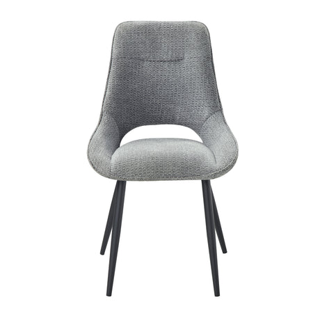 Thea Gray Side Chair, Set of 2 from Homelegance - Luna Furniture