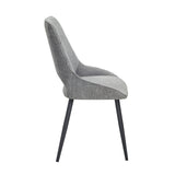 Thea Gray Side Chair, Set of 2 from Homelegance - Luna Furniture