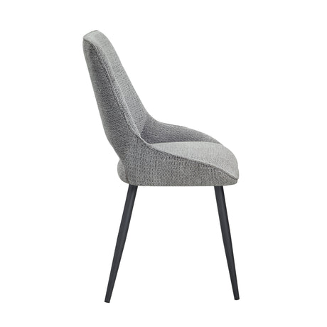 Thea Gray Side Chair, Set of 2 from Homelegance - Luna Furniture