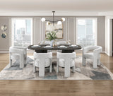Marais Ebony Dining Table from Homelegance - Luna Furniture