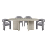 Marais Light Gray Dining Table from Homelegance - Luna Furniture