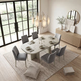 Marais Light Gray Dining Table from Homelegance - Luna Furniture