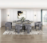 Marais Light Gray Dining Table from Homelegance - Luna Furniture