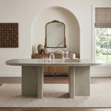 Marais Light Gray Dining Table