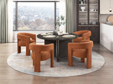 Marais Ebony Round Dining Table from Homelegance - Luna Furniture
