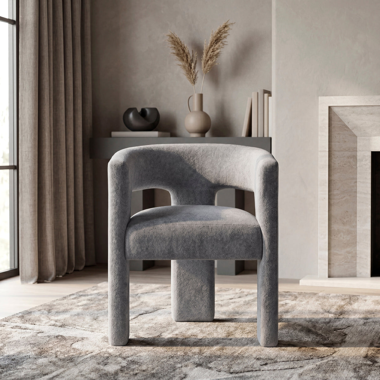 Marais Dark Gray Side Chair, Set of 2 from Homelegance - Luna Furniture
