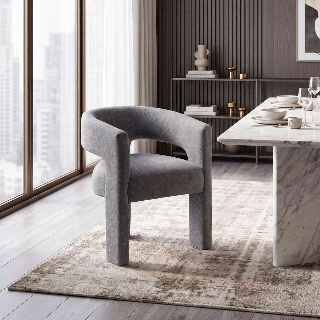 Marais Gray Modern Dining Room Set from Homelegance - Luna Furniture