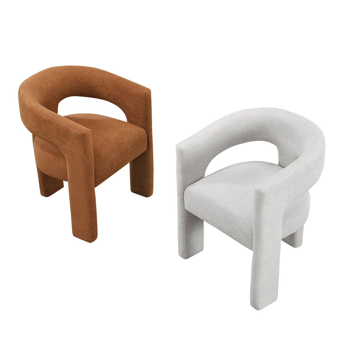 Marais Light Gray Side Chair, Set of 2 from Homelegance - Luna Furniture