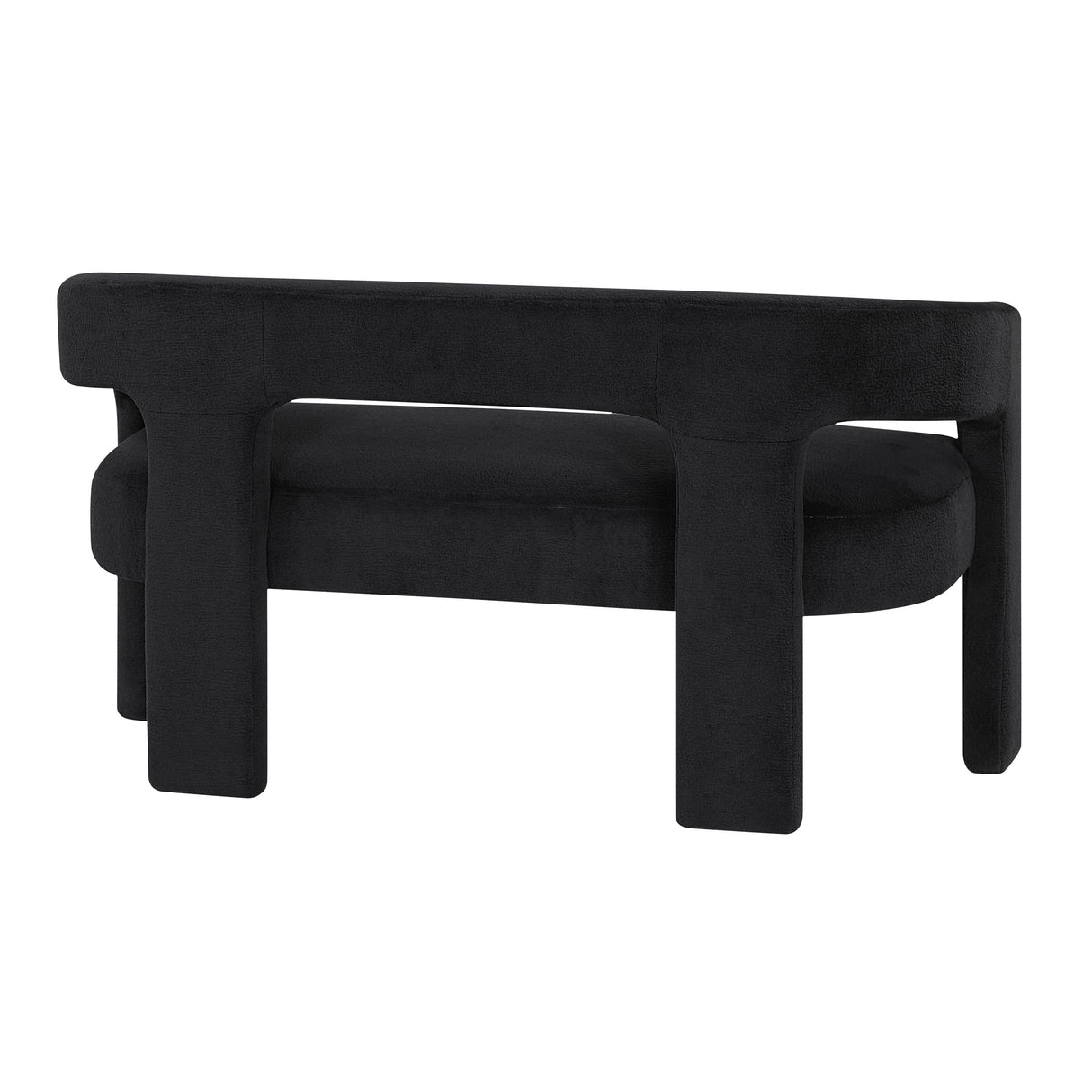 Marais Black Bench from Homelegance - Luna Furniture
