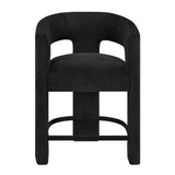 6054BK-24 CNTR HEIGHT STOOL, BLACK, 1PC/CTN from Homelegance - Luna Furniture
