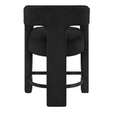 6054BK-24 CNTR HEIGHT STOOL, BLACK, 1PC/CTN from Homelegance - Luna Furniture
