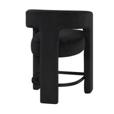 6054BK-24 CNTR HEIGHT STOOL, BLACK, 1PC/CTN from Homelegance - Luna Furniture