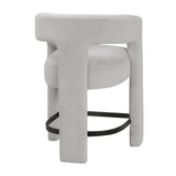 6054LG-24 CNTR HEIGHT STOOL, LIGHT GREY, 1PC/CTN from Homelegance - Luna Furniture