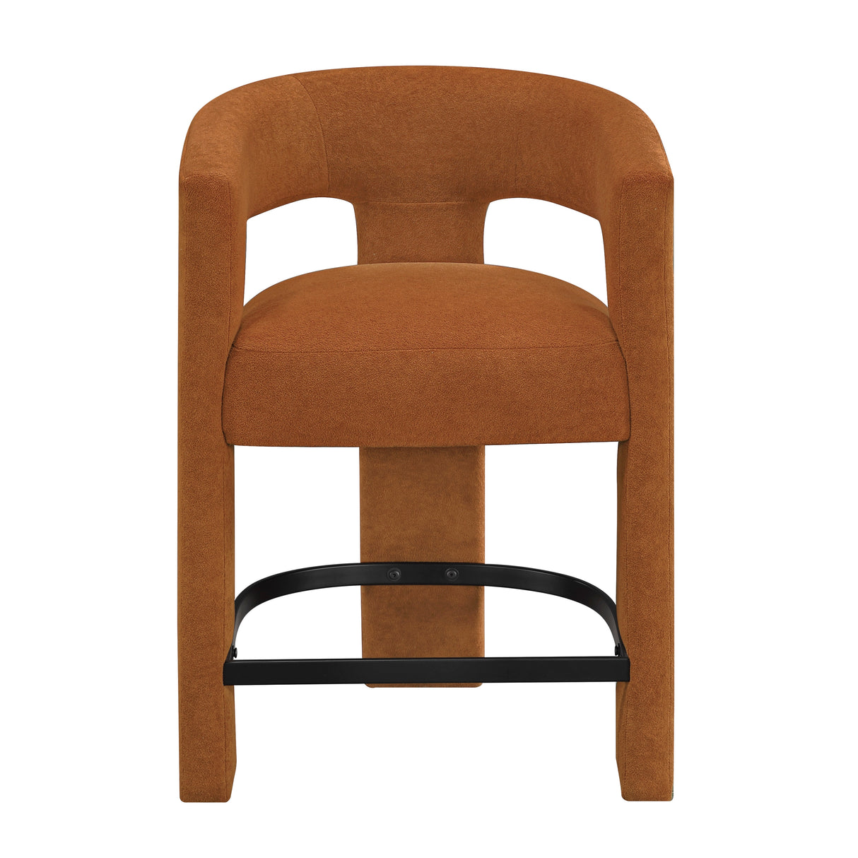 6054RN-24 CNTR HGHT CHAIR, ORANGE, 1PC/CTN from Homelegance - Luna Furniture