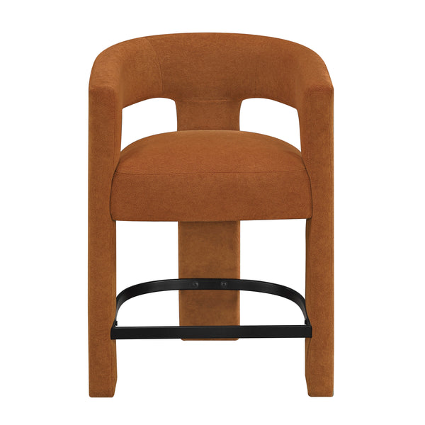Bivio Orange Counter Height Chair