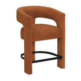 6054RN-24 CNTR HGHT CHAIR, ORANGE, 1PC/CTN from Homelegance - Luna Furniture