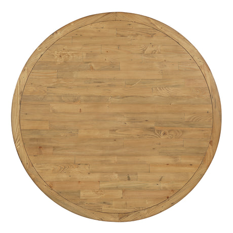 Clara Brown 54" Round Dining Table from Homelegance - Luna Furniture