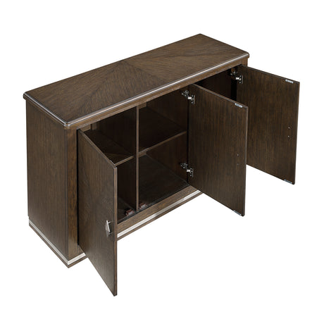 Strata Brown 5-Piece Round Dining Room Set from Homelegance - Luna Furniture