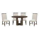 Strata Brown Dining Side Chair, Set of 2 from Homelegance - Luna Furniture