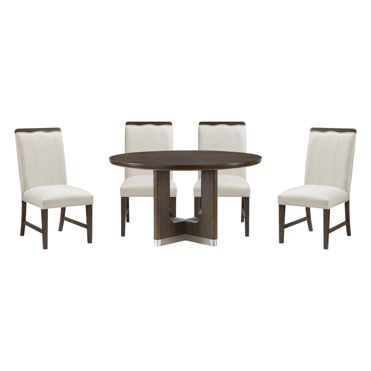 Clara Brown 85" Rectangular Extendable Dining Table from Homelegance - Luna Furniture