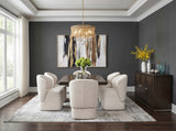 Clara Brown 85" Rectangular Extendable Dining Table from Homelegance - Luna Furniture