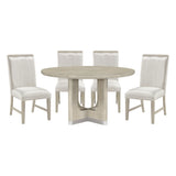 6066NN-54RD*5 5pc Set (TB+4S) from Homelegance - Luna Furniture
