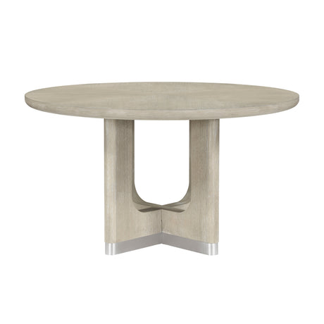 Clara Light Gray Round Dining Table from Homelegance - Luna Furniture