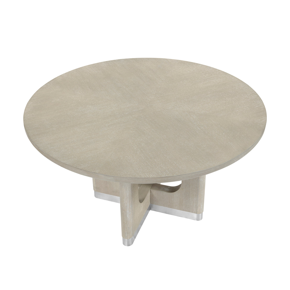Clara Light Gray Round Dining Table