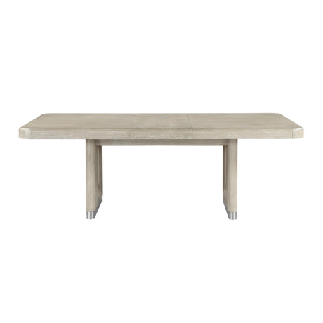 Clara Light Gray Expandable Dining Table from Homelegance - Luna Furniture