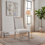 Clara Light Gray Dining Side Chair, Set of 2