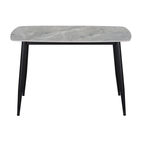 Metropolitan Black/Gray Dining Table from Homelegance - Luna Furniture