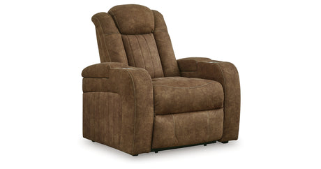Wolfridge Brindle Power Recliner from Ashley - Luna Furniture