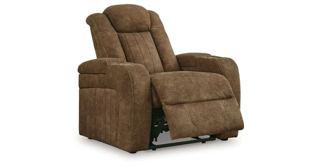 Wolfridge Brindle Power Reclining Sofa, Loveseat and Recliner from Ashley - Luna Furniture