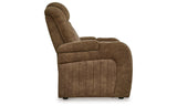 Wolfridge Brindle Power Recliner from Ashley - Luna Furniture