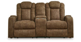 Wolfridge Brindle Power Reclining Sofa, Loveseat and Recliner from Ashley Furniture - Luna Furniture