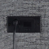 Bahrain Charcoal 6-Piece Upholstered Power Sectional from Coaster - Luna Furniture